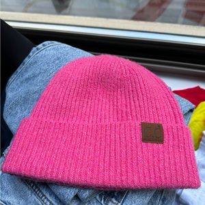 Pink C.C Beanie